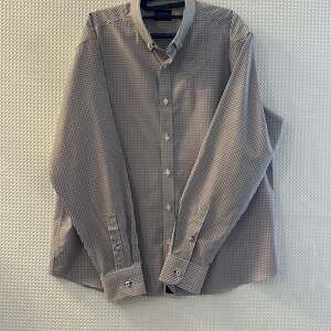 Untuckit Men's Gingham Slim Fit Long Sleeve Button Front Shirt Collared Size L